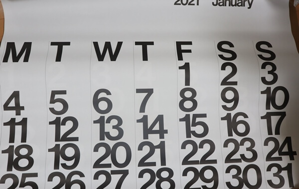 ステンディグ カレンダー